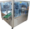 Máquina automática de envasado de alimentos para bocadillos en polvo para llenado de bolsas prefabricadas rotativas multifunción