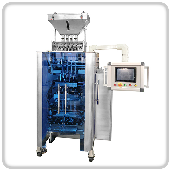 Máquina de envasado de gránulos de varias filas Máquina de envasado de bolsas de envasado de grado alimenticio