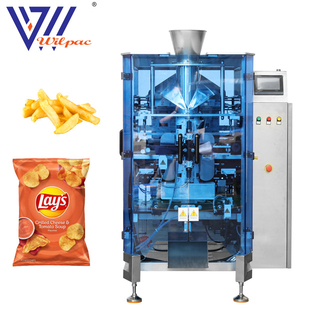 Máquina pcking de bocadillos de papas fritas Máquinas de envasado de frijoles negros de gránulos de soja multifuncionales